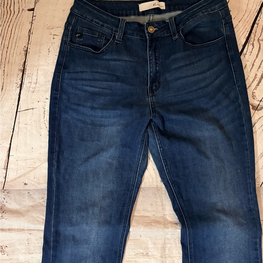 Kancan dark wash flare jeans 28 womens - Picture 4 of 6